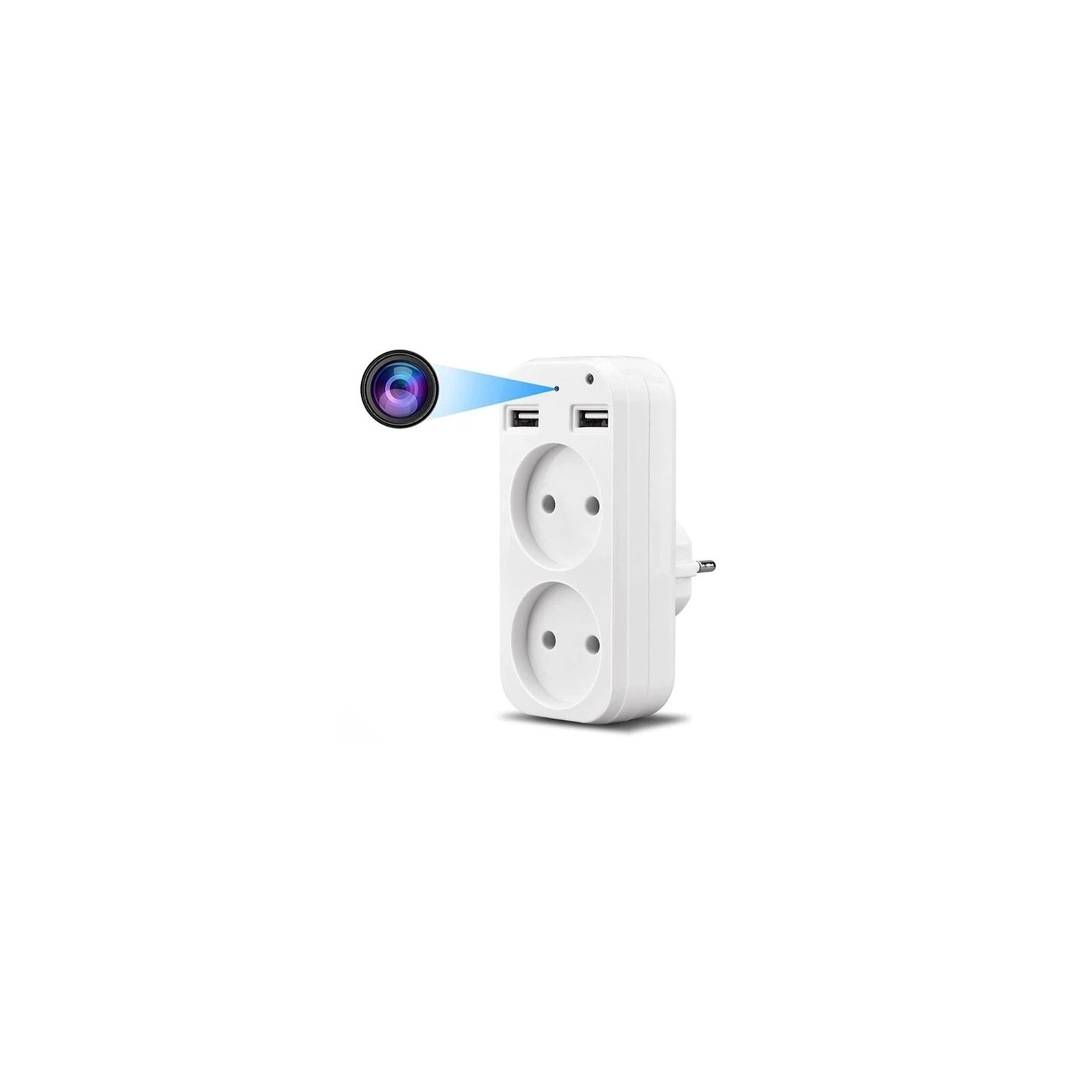 Prise Mural Espion | 2 MP | Carte SD