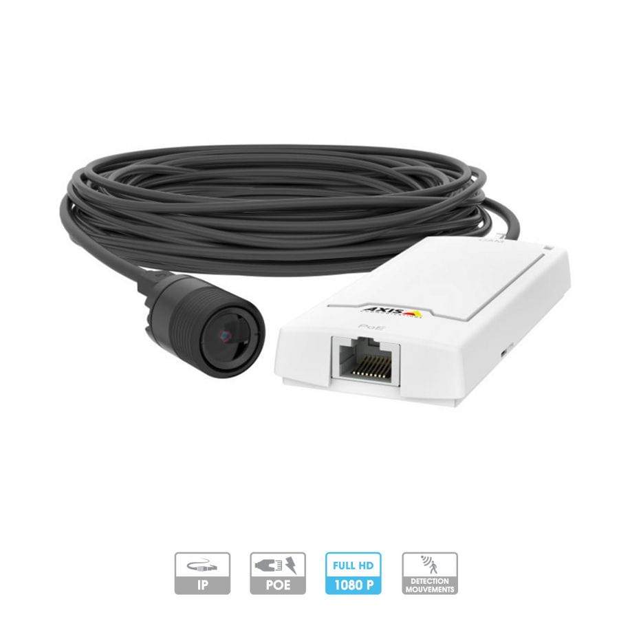 Caméra Axis Network | P1245 | Miniature | 2 MP | PoE