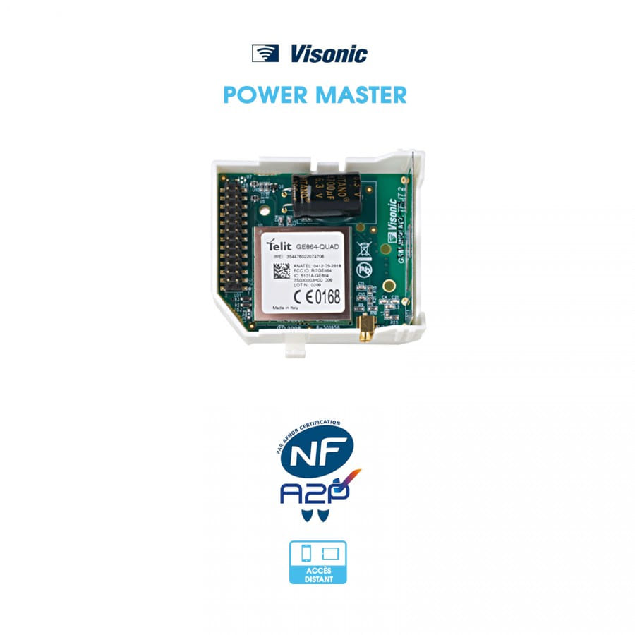 Transmetteur GSM | Visonic | Compatible Power Master