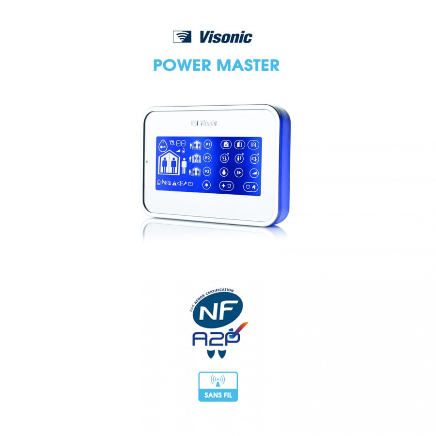 Clavier à écran tactile | Visonic | Compatible Power Master