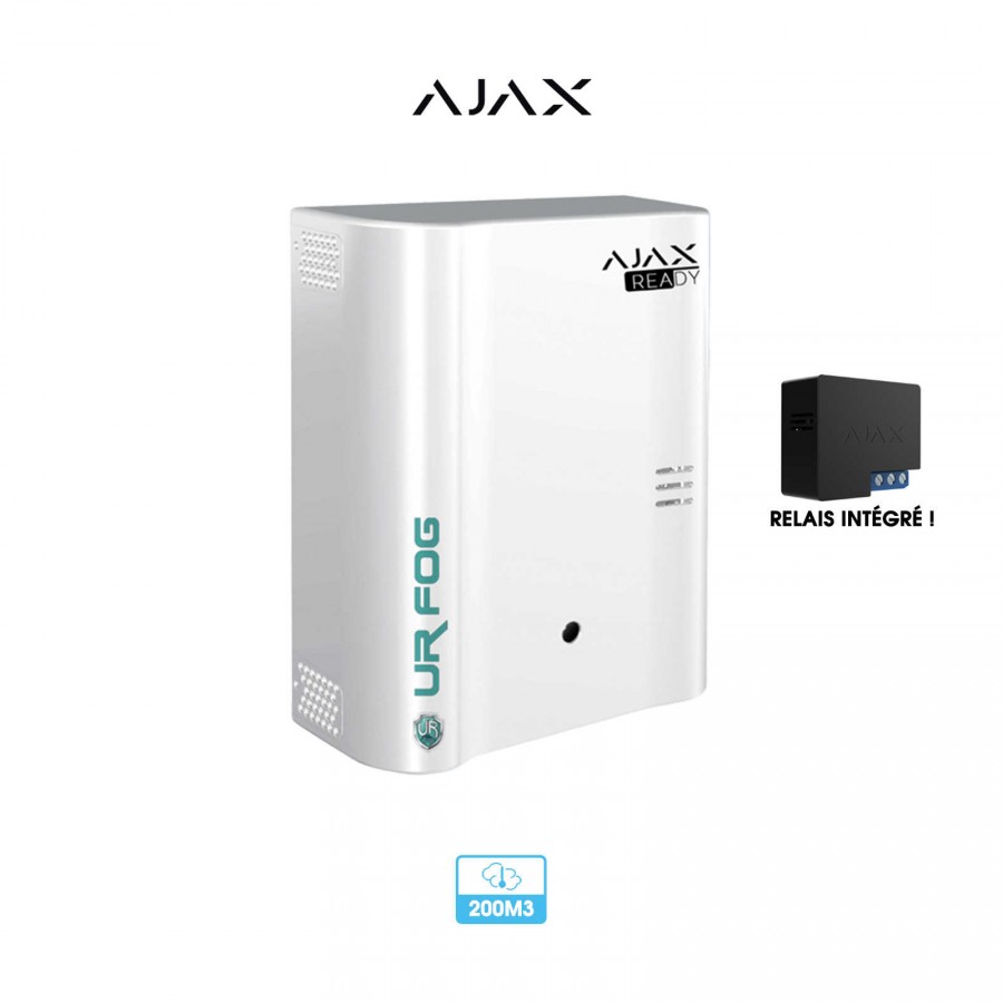Alarme maison sans fil | Compatible Ajax Systems | UR Fog | Générateur de brouillard 200m3