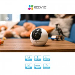 Caméra rotative Ezviz C6 | Wifi | PTZ | Intérieure | 2K+ | Micro