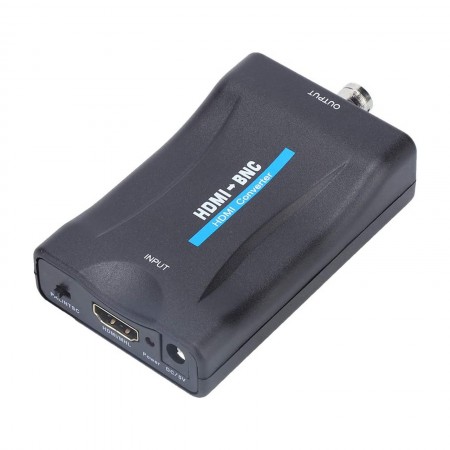 Convertisseur de média HDMI vers BNC | Convertisseur de signal audio et vidéo | Prise en charge NTSC/PAL