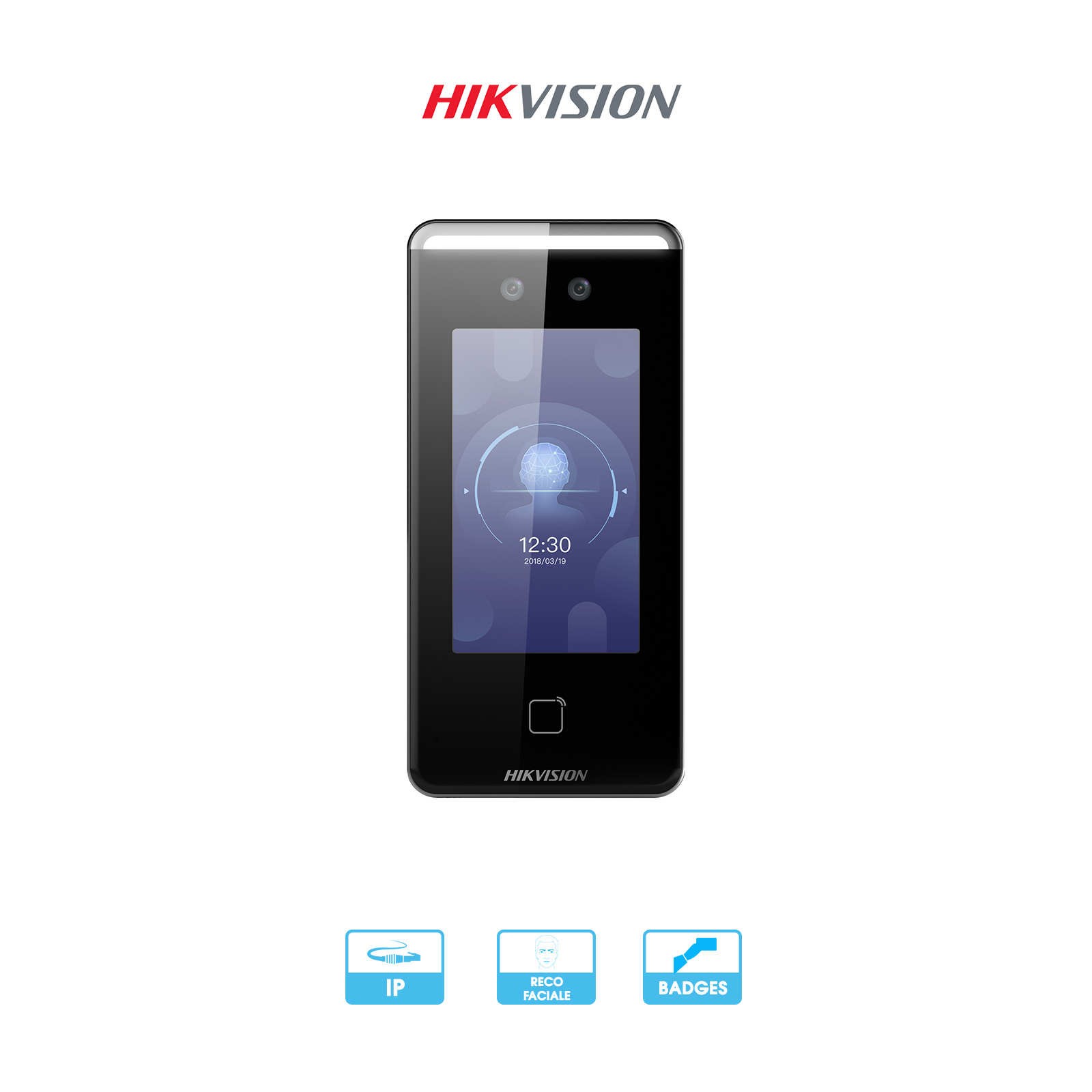 Terminal de contrôle d'accès reconnaissance faciale et lecture de carte | Hikvision