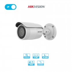Caméra réseau Hikvision | Tube | 4 MP | Zoom x4 | IP PoE DS-2CD1643G2-IZ