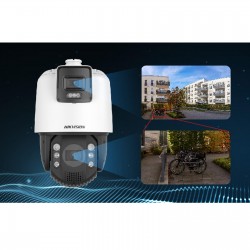 Caméra réseau Hikvision | PTZ - TandemVu | 4 MP | ColorVue | IP PoE | fonction de tandemvu