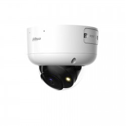 Caméra réseau Dahua | Dôme antivandalisme | 4 MP | IP PoE | Zoom x4 | Full Color | WizMind | Sans logo
