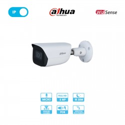 Caméra réseau Dahua IPC-HFW2541SP-S-0280B-S2 | Tube | 5 MP | IP PoE | Wizsense