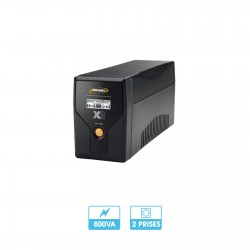 Onduleur X3 EX 800 | 800 VA | 2 Prises FR / SCHUKO | Non rackable | Manageable | Ecran LCD