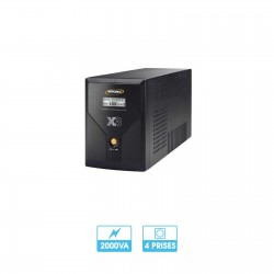 Onduleur X3 EX 2000 | 2000VA | 4 Prises FR / SCHUKO | Non rackable | Manageable | Ecran LCD