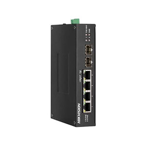switch DS-3T0506HP-EHS ; 4 ports PoE gigabit hikvision