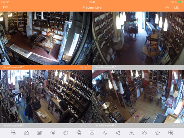 Installation vidéosurveillance bar à vin 11eme domaine