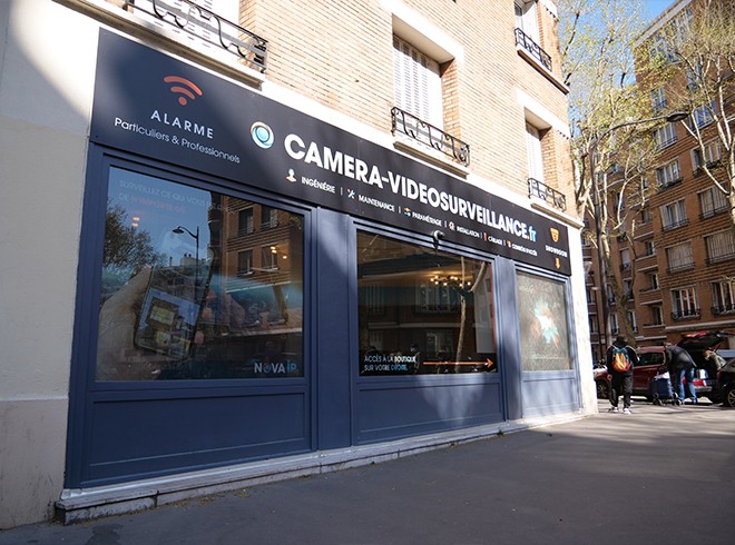 Boutique de vidéosurveillance à Paris 